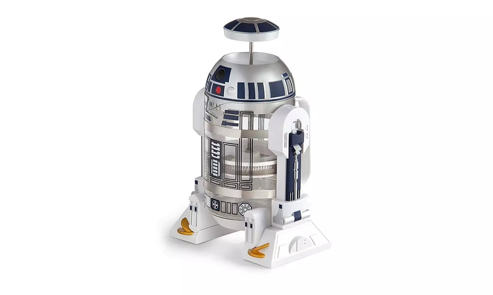 ThinkGeek Star Wars Coffee Press R2D2 Limited Edition 4 Cup French Press - Primary Image