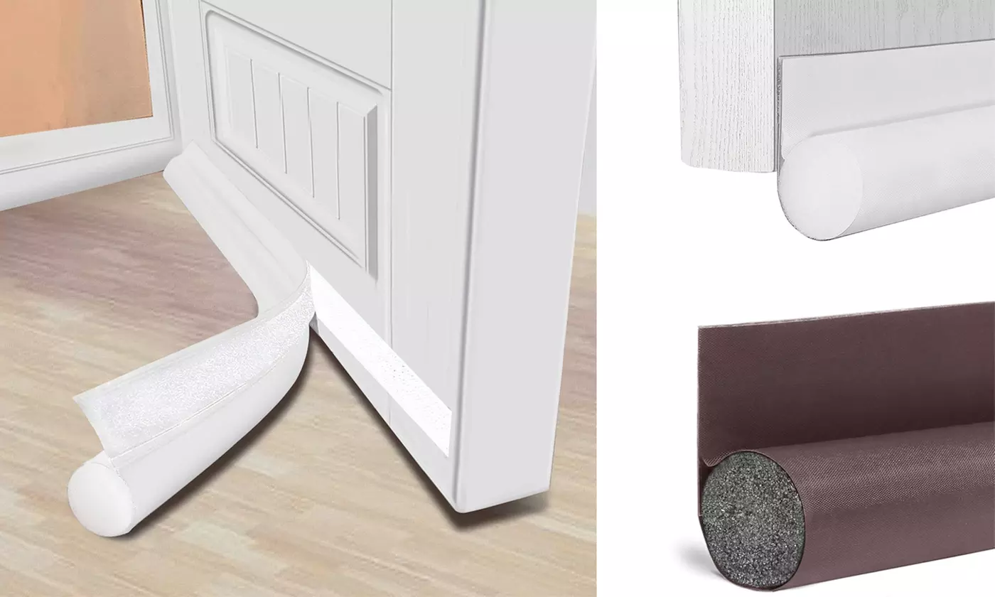 Flexible Door Bottom Sealing Strip Guard Sealer Stopper Noise Wind Dust Blocker - Primary Image