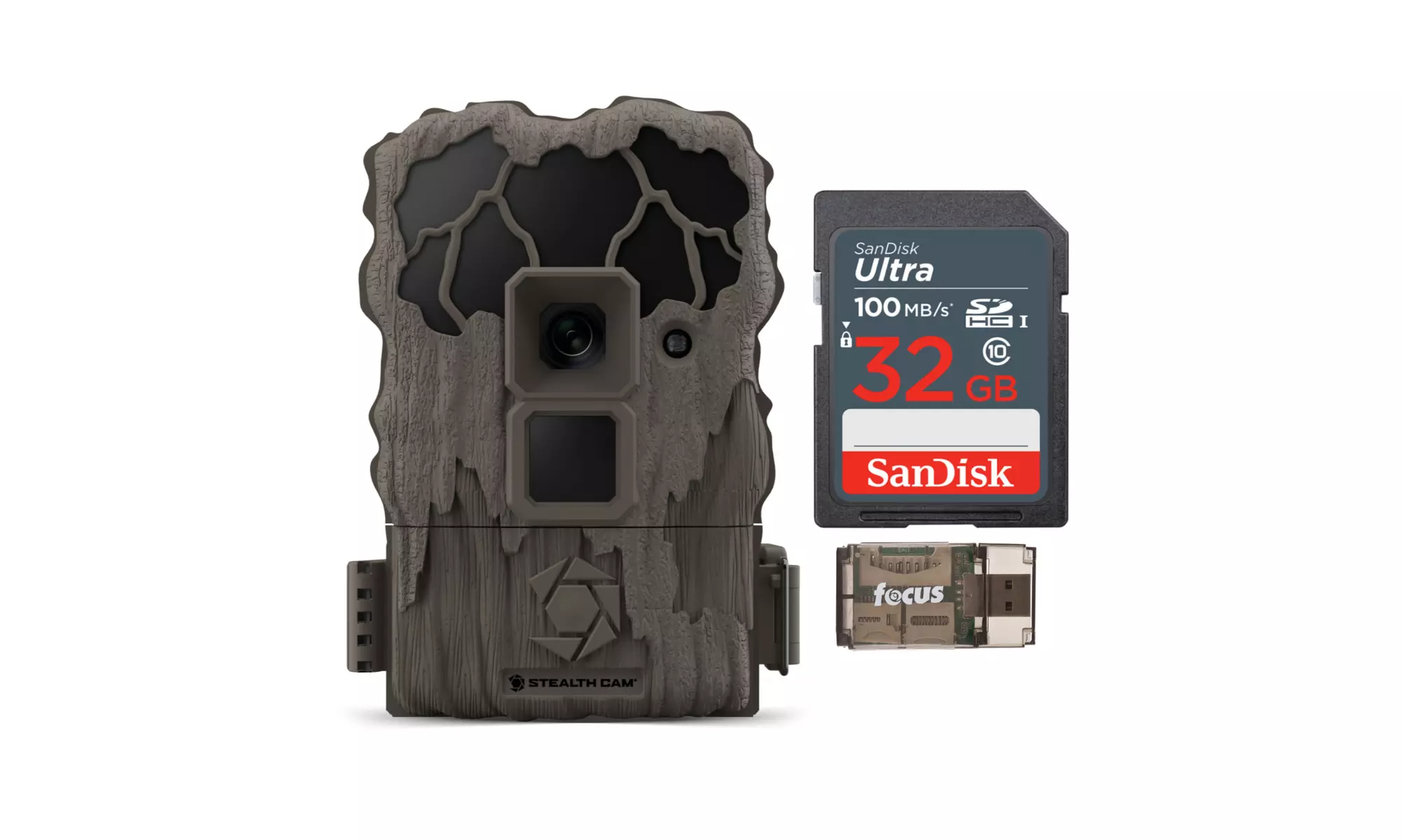 Stealth Cam QS22 Wildview Infrared Game Trail Deer 22MP Camera Bundle - Primary Image