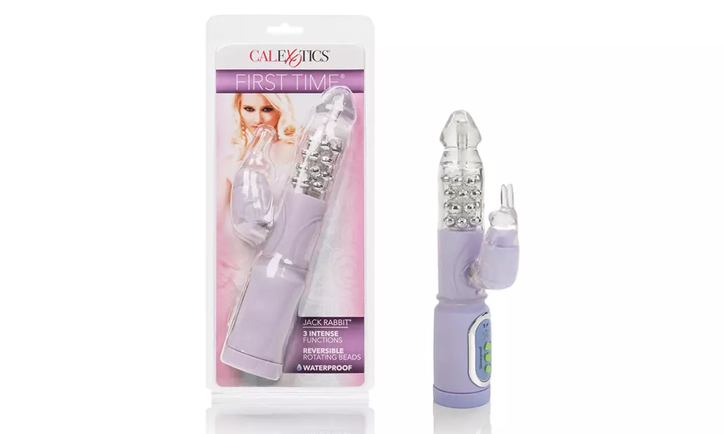 First Time Jack Rabbit Vibrator Purple - Second Medium