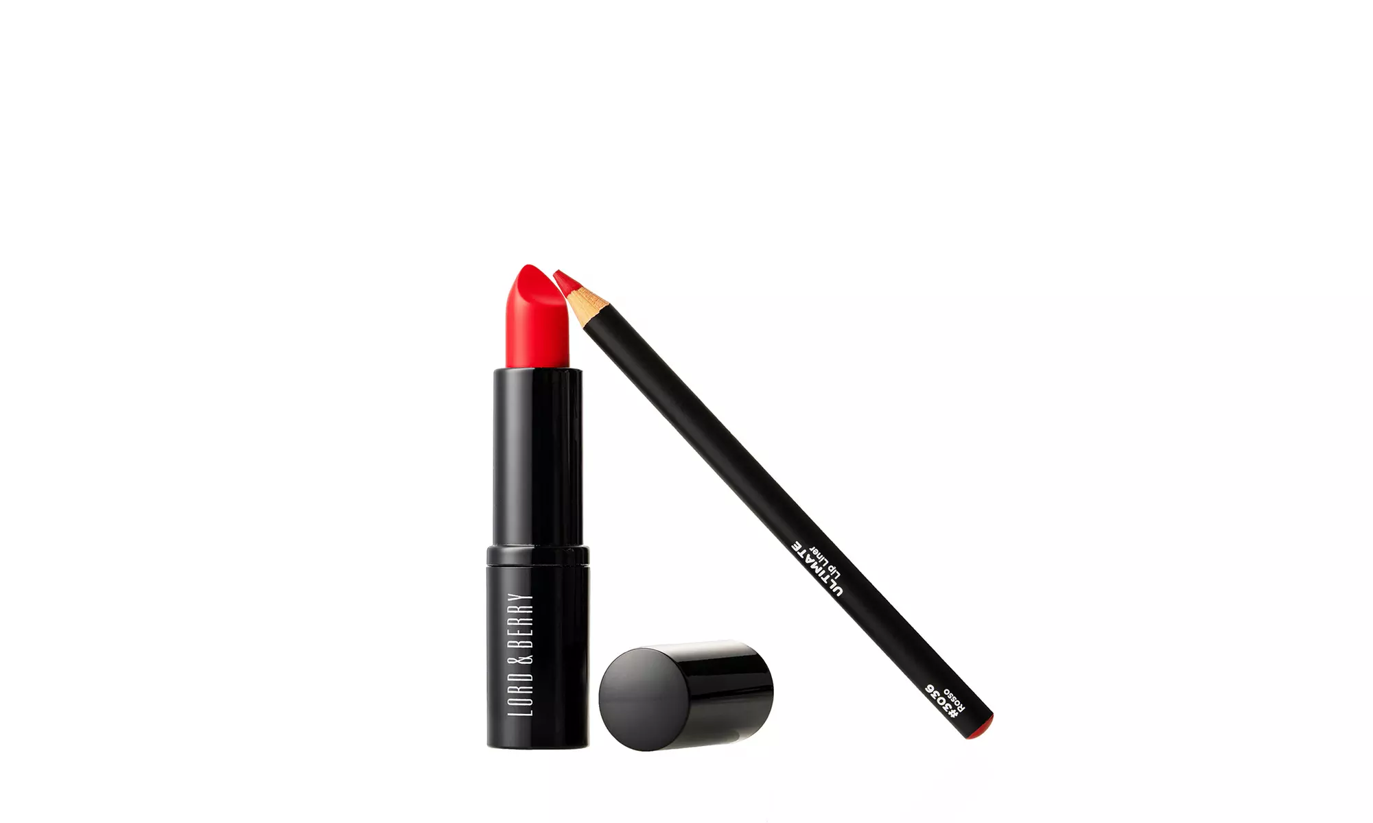 Lord & Berry Red Matte Lip Kit (lipstick, lip liner) - Primary Image