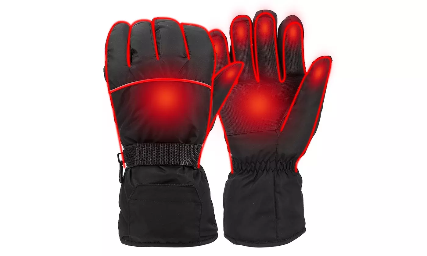 N'POLAR Battery Powered Electric Heated Warm Winter Gloves for Men & Women - Primary Image
