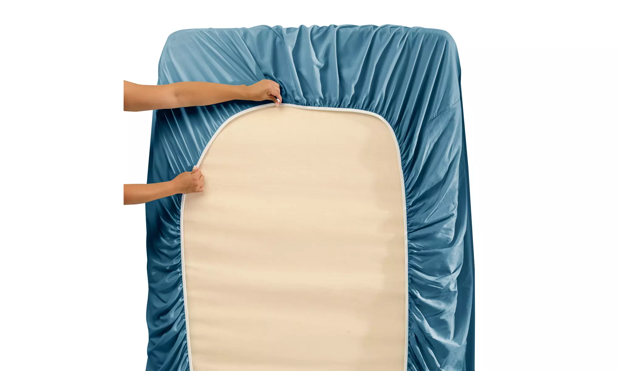 Clara Clark 4 Pc Sheet Set -1800 Series Deep Pocket Bed Sheets with Fitted Sheet