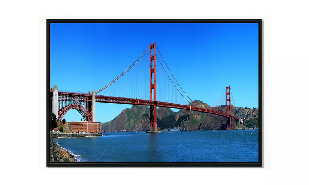 Large Cityscape Floating Frames Wall Art - Second Medium