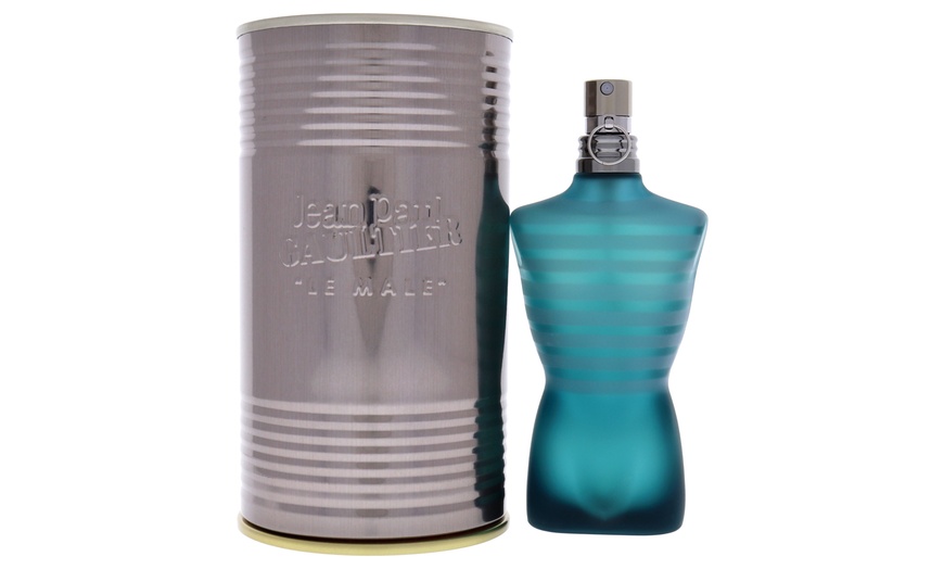 Image 1: Jean Paul Gaultier Le Male For Men 2.5 Oz EDT Spray
