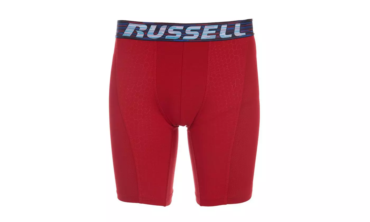 Russell Mens 8-pk Boxer Briefs Performance Random Russell Styles/Colors