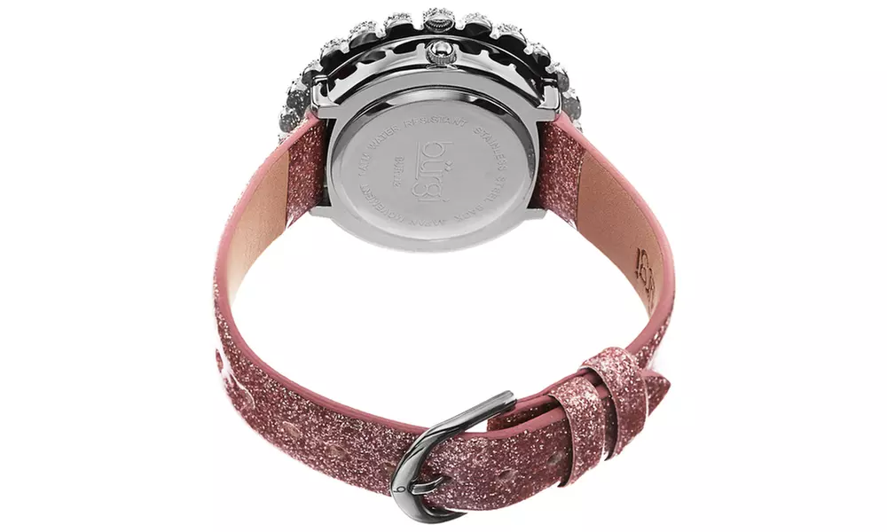 Burgi Ladies Quartz Strap Bracelet Watch BURGP112LP - Second Medium