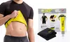 Men's Thermal Body Shaper Slimming Shirt with Toning Gel Set (2-Piece)