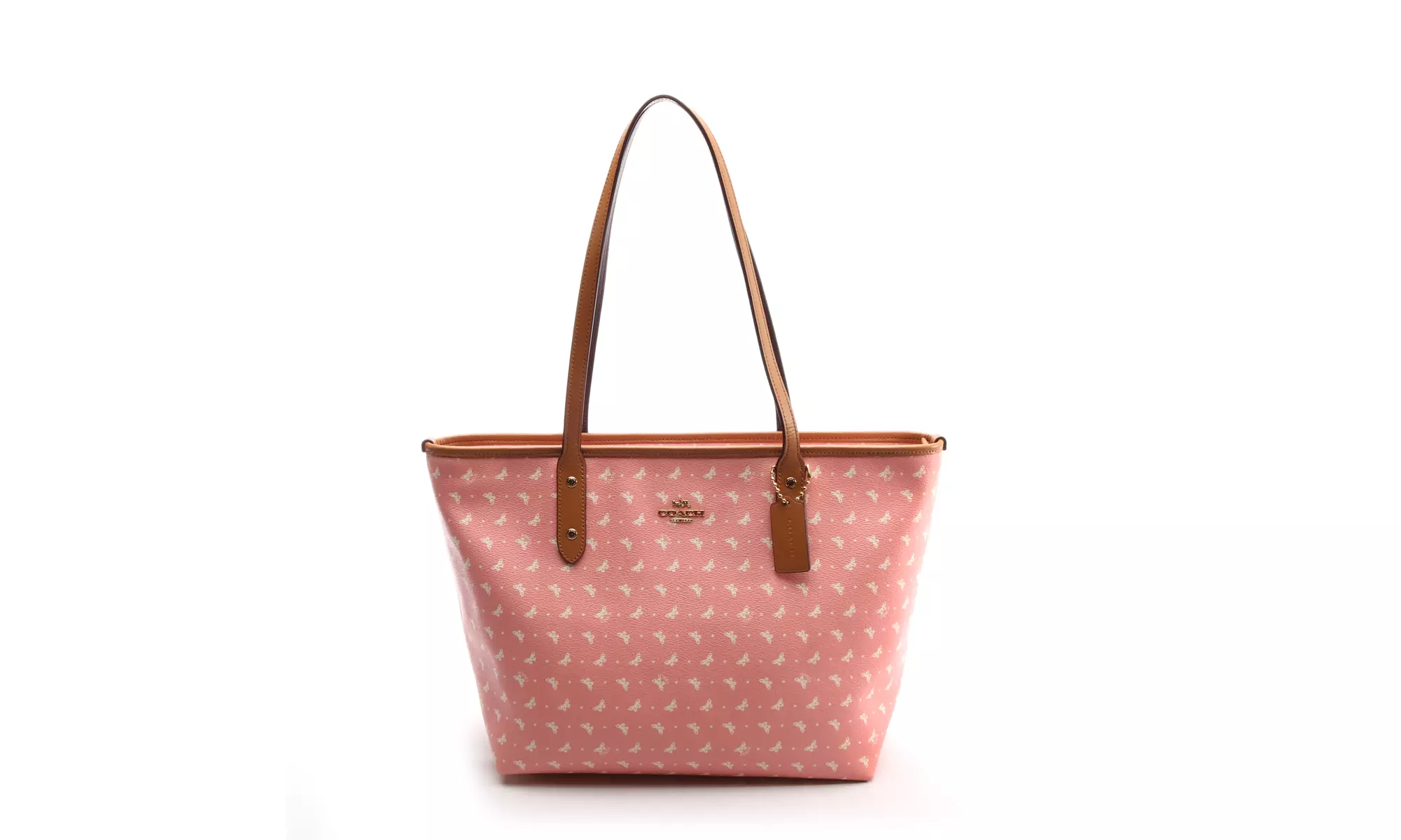 Coach Women's Butterfly Dot City Zip Tote  - Primary Image
