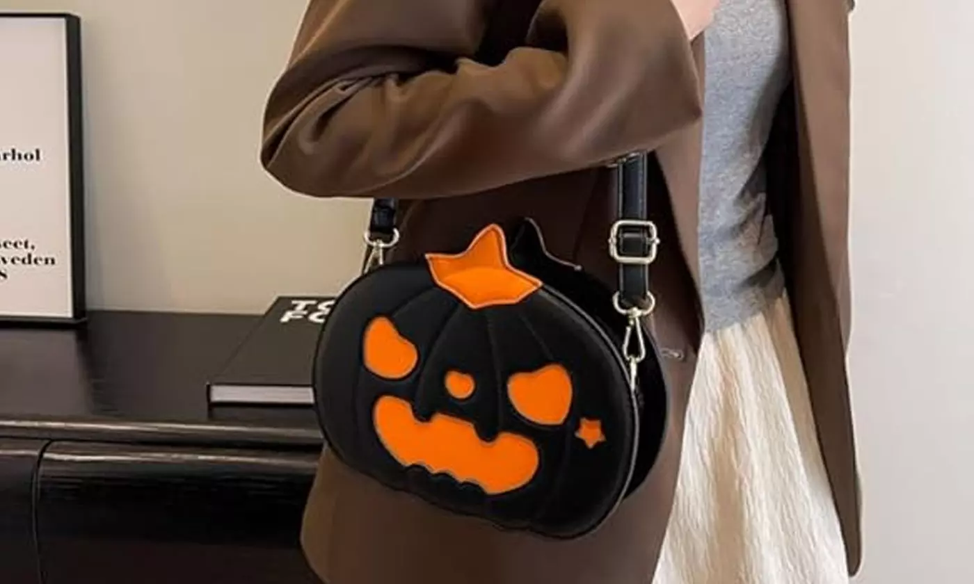 PU Leather Novelty Halloween Crossbody Purse