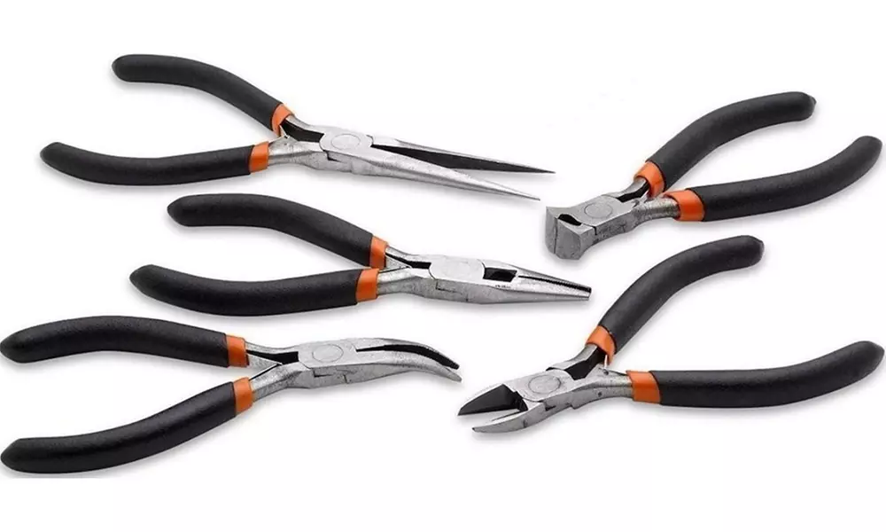 5 Piece Mini Pliers Set - Primary Image