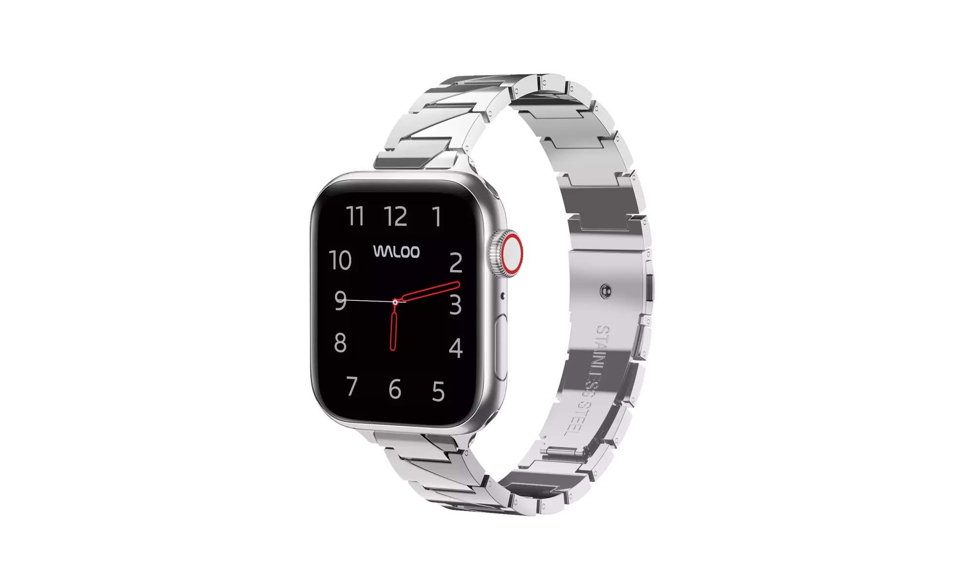 Waloo Leather & Metal Replacement Bands for Apple Watch - All Series