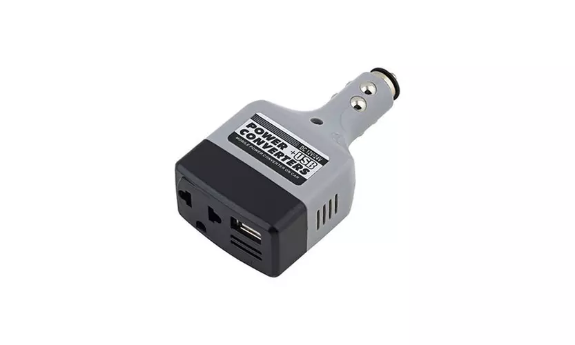 Car Mobile Converter Inverter USB Adapter DC 12V/24V to AC 220V Charger Power - Primary Image