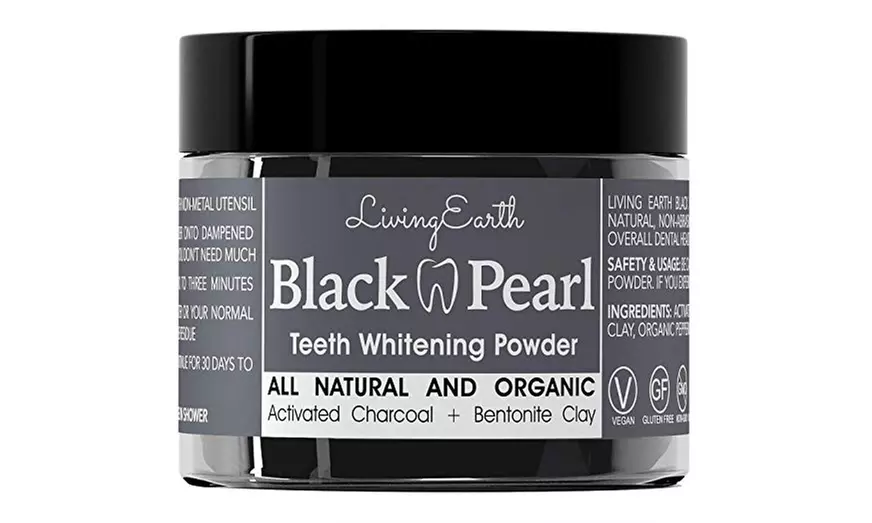 Black Pearl Activated Charcoal Teeth Whitening Toothpaste  - Primary Image