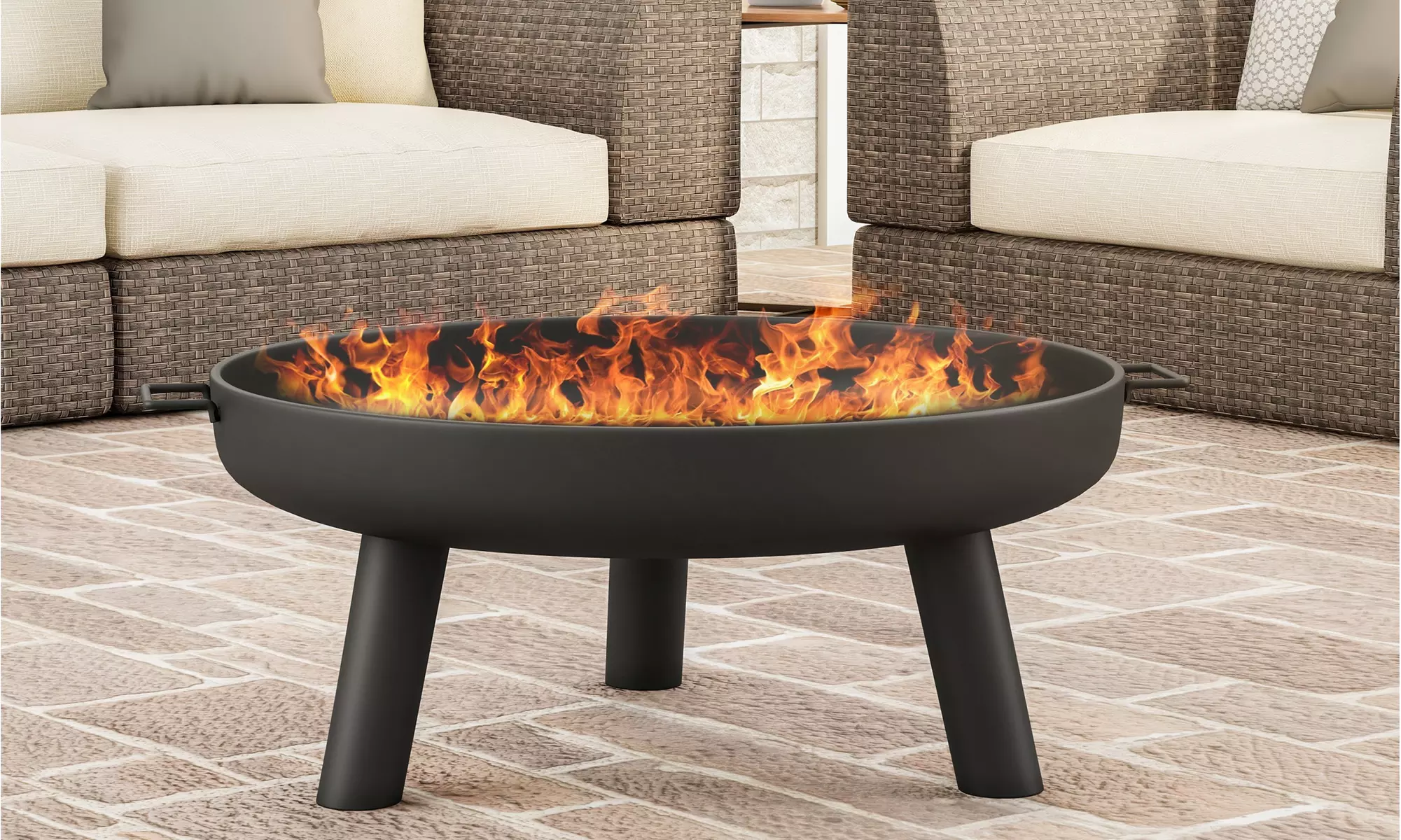 Outdoor Fire Pits by Pure Garden (Multiple Styles Available) - Primary Image