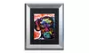 Dean Russo 'Dox' Matted Silver Framed Art