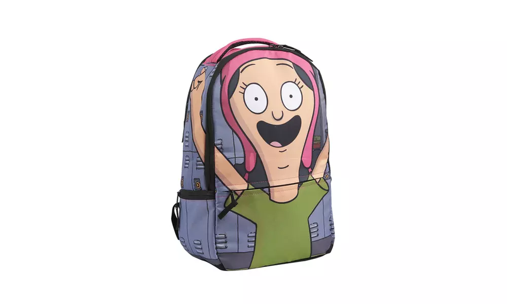 Bob's Burgers Louise Belcher Cosplay Hood Backpack, Fits Laptops up to 17in - Primary Image