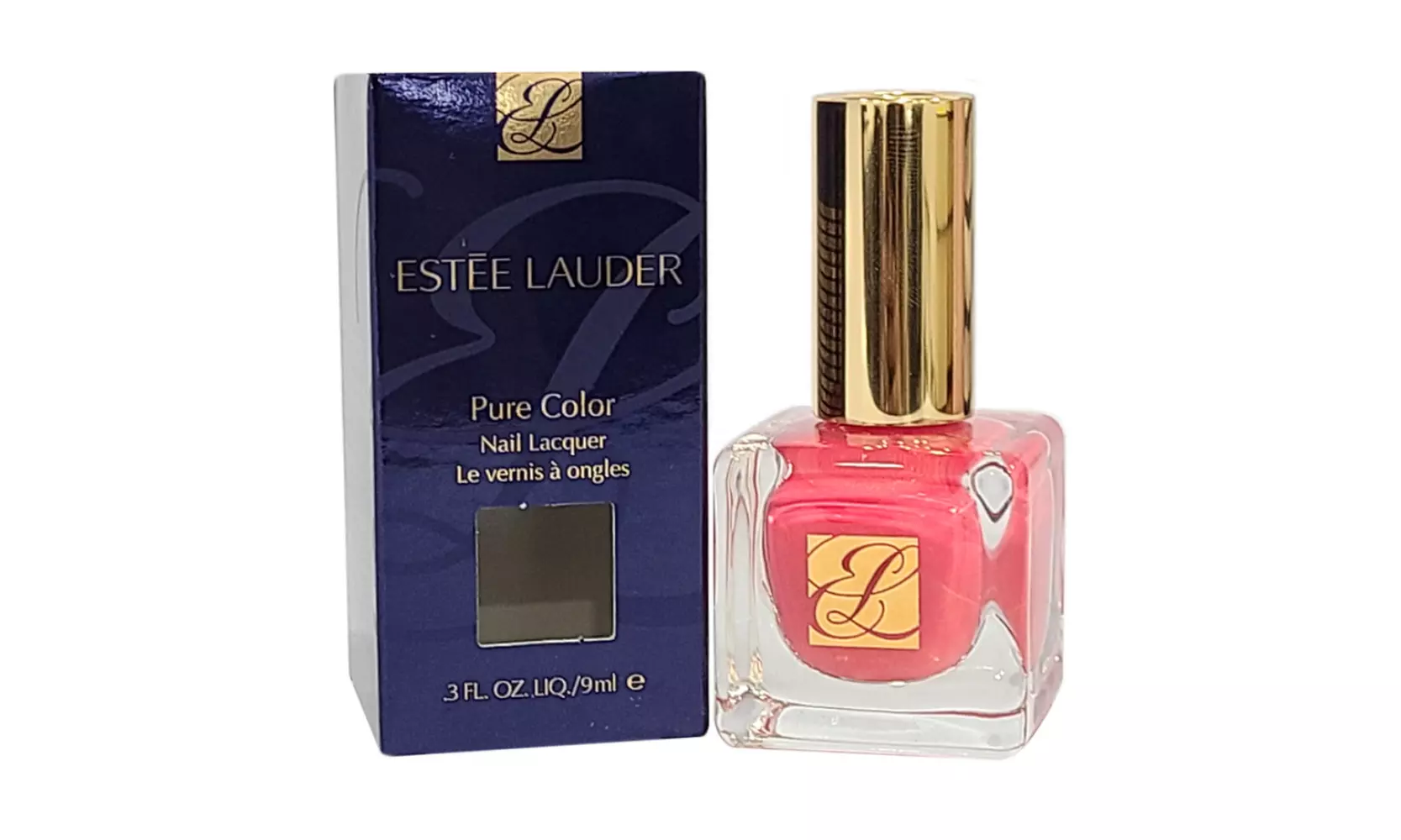 Estee Lauder Pure Color PC NAIL P0 BLOSSOM BRIGHT 0.3 oz / 9 ml Nail Polish - Primary Image