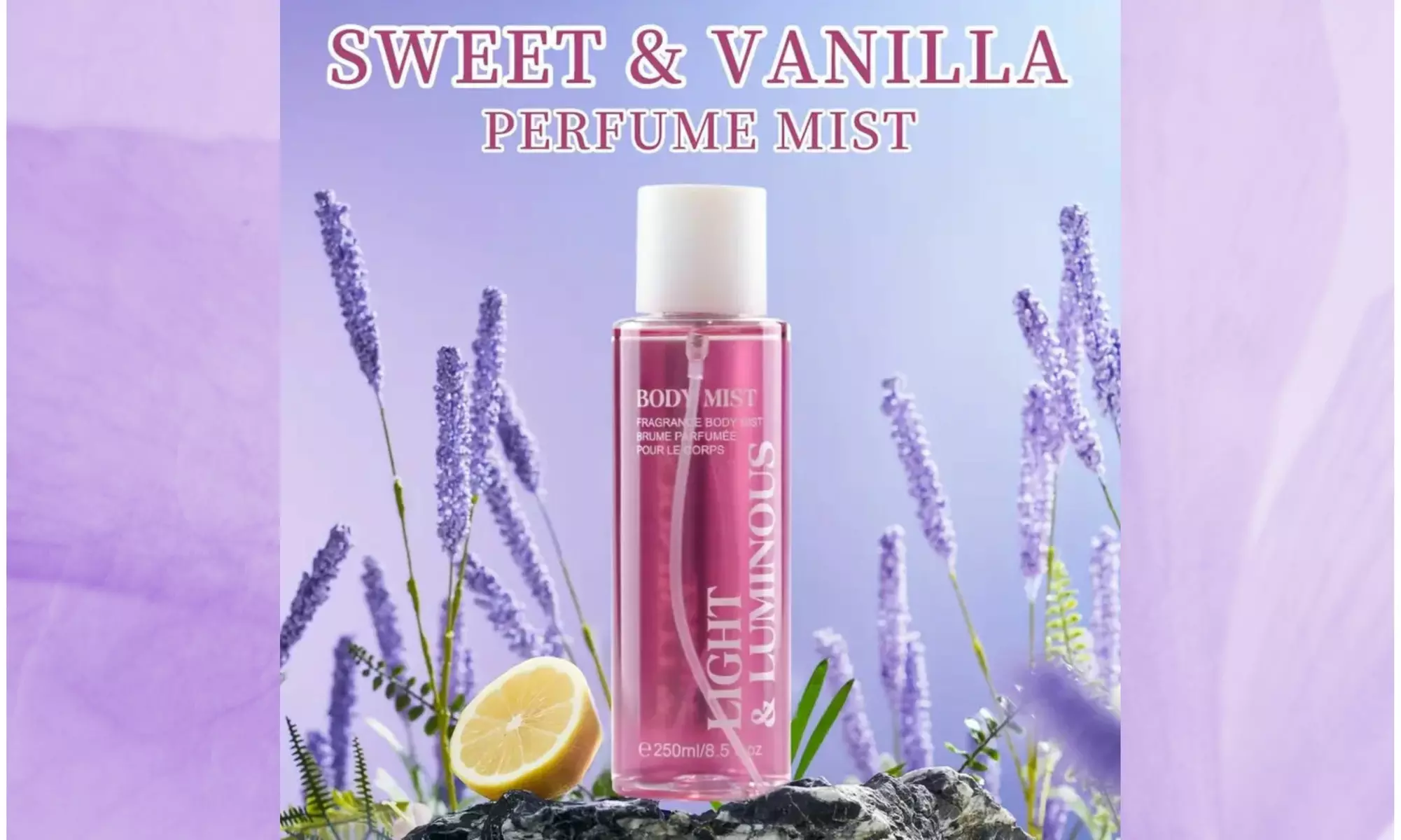 Body Mist Spray 8.5 FL OZ - Refreshing Fragrance Mist Long-Lasting Scent