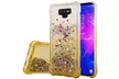 For Samsung Galaxy Note 9 Two Tone Color Design Quicksand Hard TPU Glitter Case - Second Medium