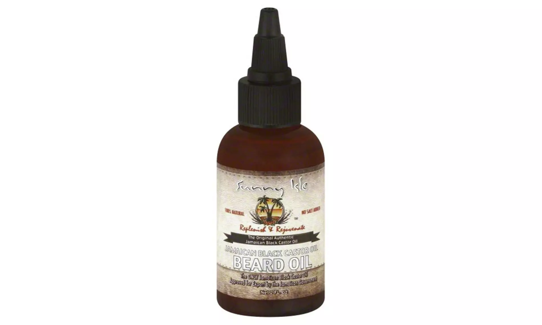 Jamaican Black Castor Oil Beard Oil for Men Fast Natural Hair Growth - 2 oz - Primary Image