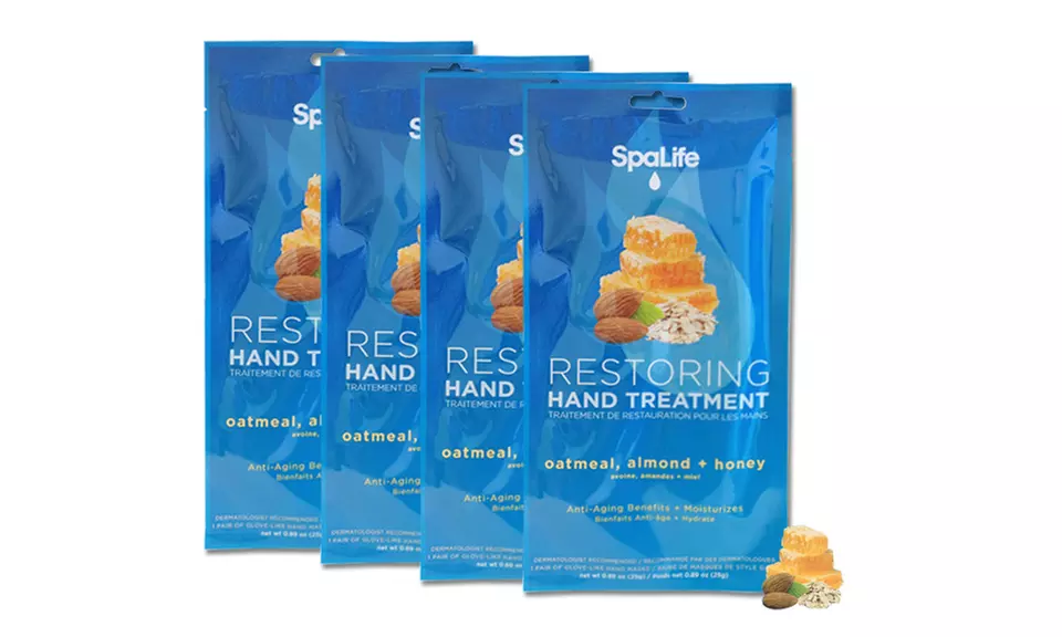 Spa Life Moisturizing or Restoring Hand Treatments (4-Pack) - Primary Image