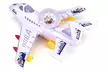 Blue Flame Fighter Jet Battery Operated Kid's Bump and Go Toy Plane - Second Medium