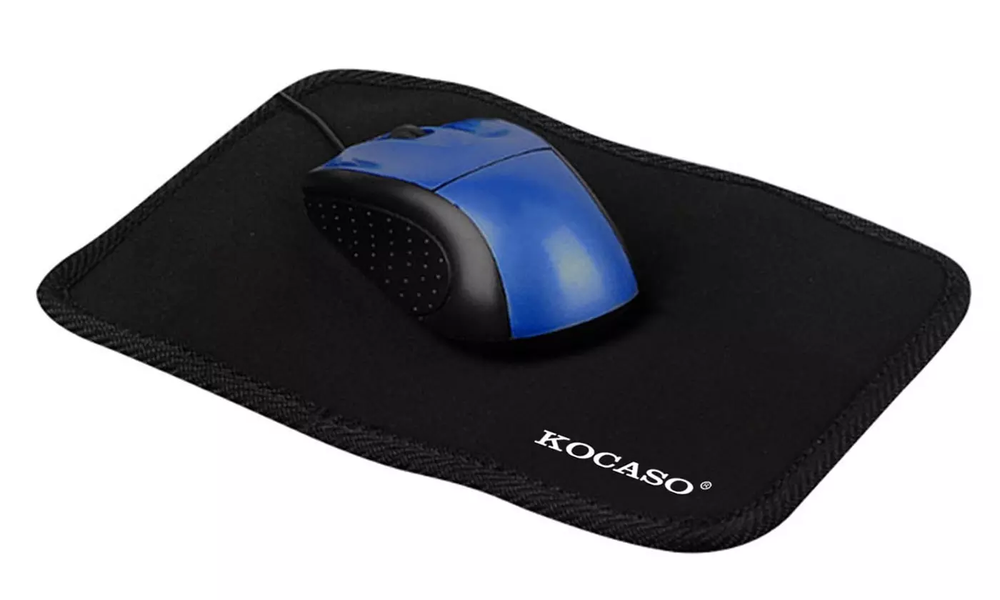 Kocaso 2-in-1 Portable Mouse Pad Accessory Organizer Carrying Case Combo - Second Medium