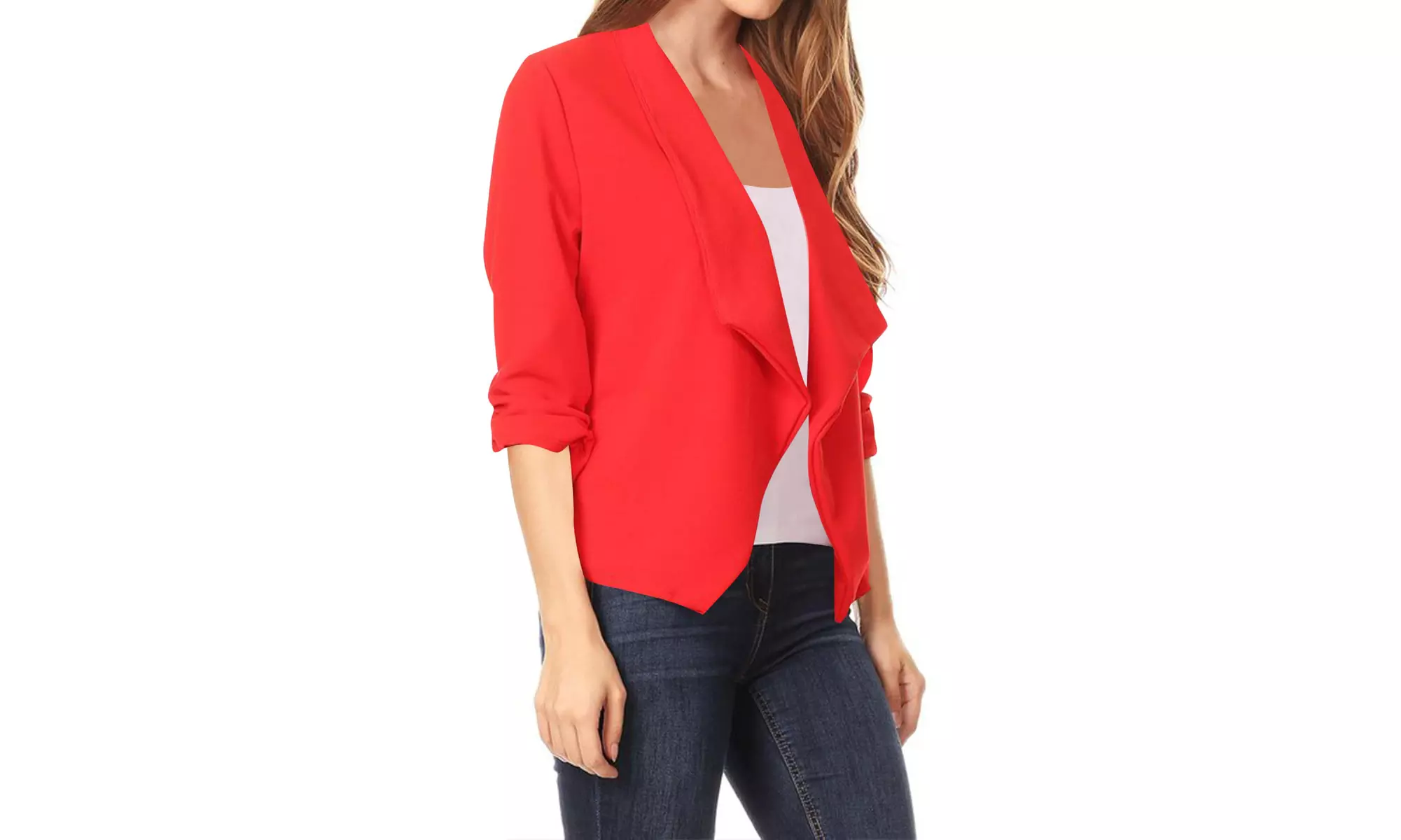 Women's Casual Office Wear Basic Solid Blazer Jacket