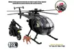 Click N Play Military SWAT Elite Unit Rescue Helicopter 26 Piece Play Set  - Second Medium