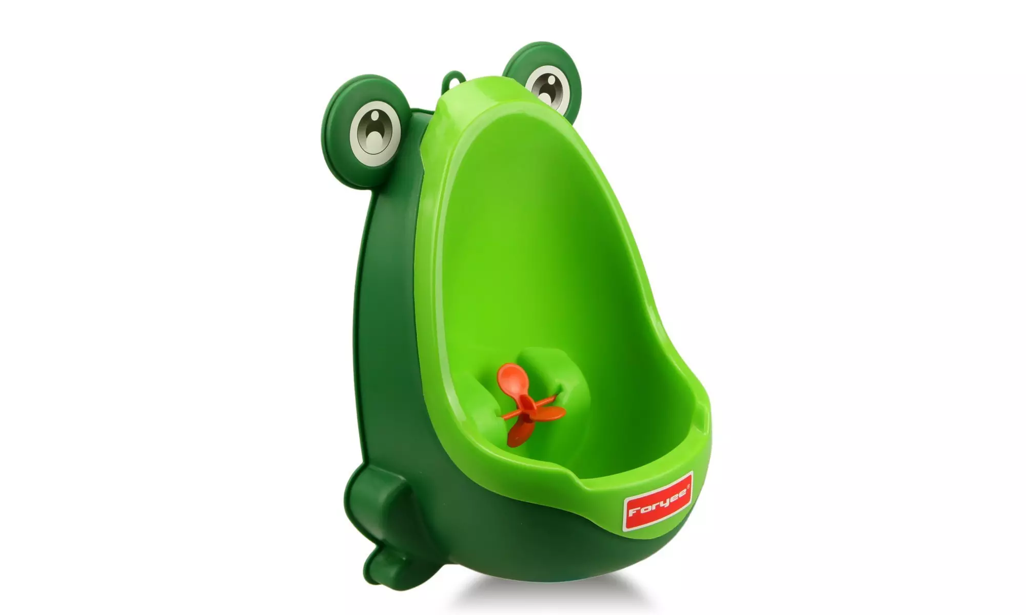 Foryee Cute Frog Potty Training Urinal for Boys with Funny Aiming Target - Primary Image