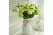 1PCS 10Heads Artificial Silk Carnation Flowers Bouquets Floral Mother's Day Gift - Second Medium