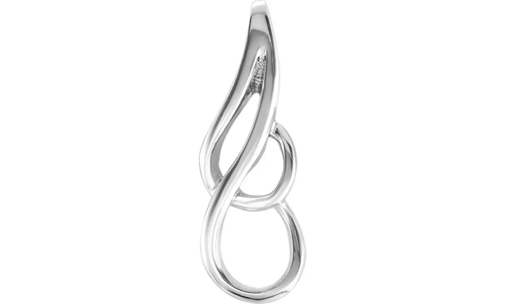 14K White Metal Fashion Pendant - Primary Image