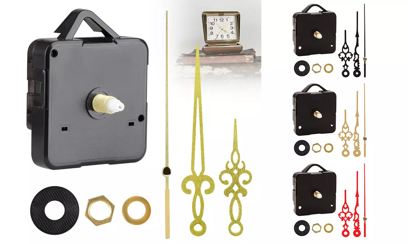 DIY Wall Quartz Clock Movement Mechanism Replacement Tool Parts Set - Primary Image