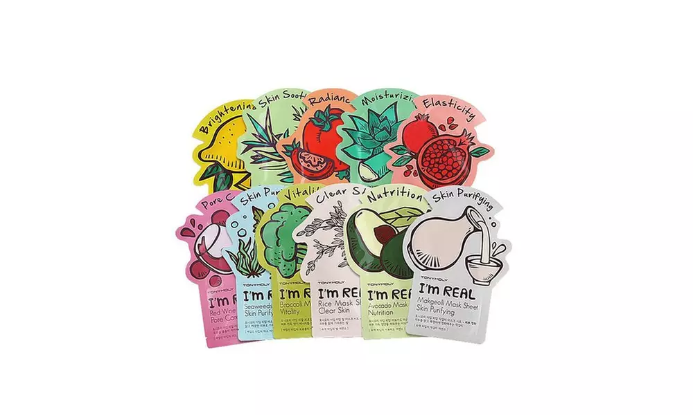 TonyMoly I'm Real Face Mask Set (5-Piece) - Primary Image