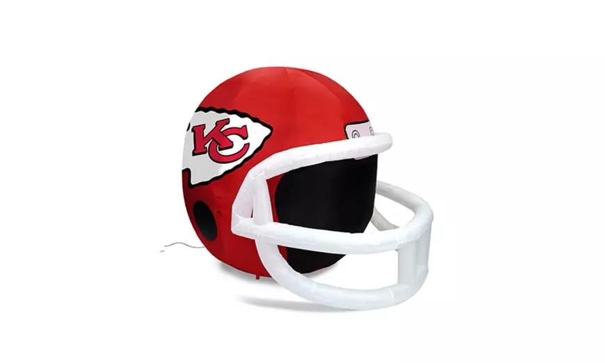 Kansas City Chiefs Inflatable Helmet-Kansas City Chiefs NFL Team Lawn Helmet wit 2024