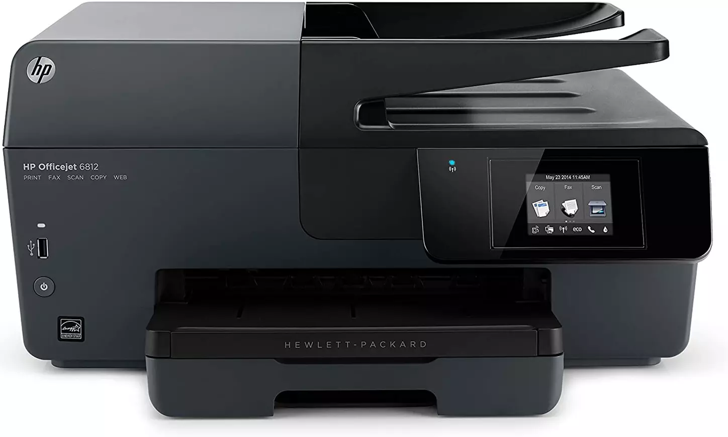 HP Officejet 6812e-All-in-One Inkjet Printer (Black) - Second Medium