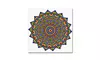 Kathy G. Ahrens 'Stars Mandala Beautified' Canvas Art
