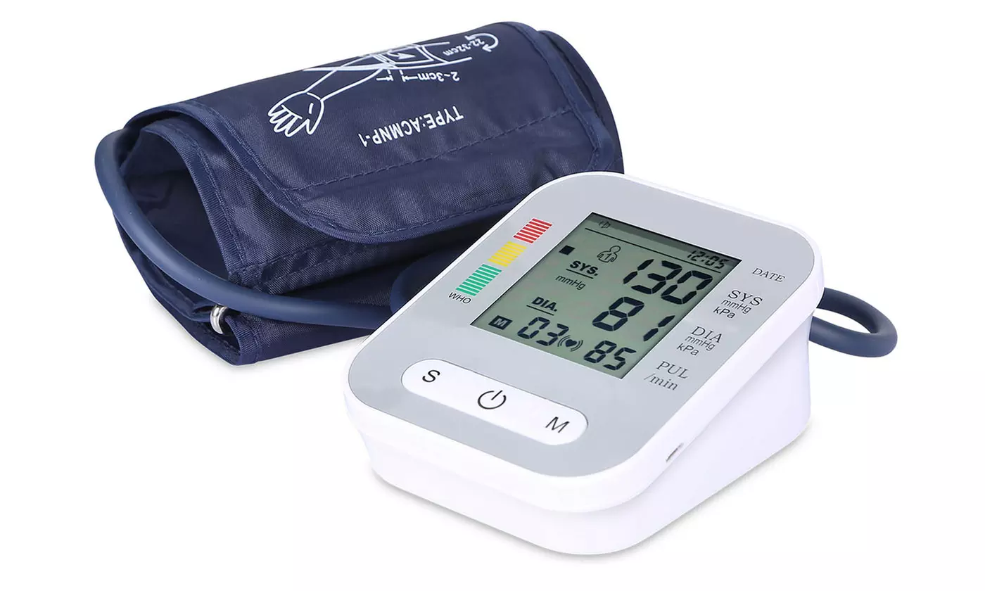 iMounTEK Digital Blood Pressure Monitor with LCD Display and Voice Alerts