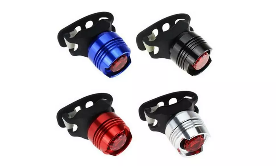 Flashing Bike Cycling LED Rear Safety Light Warning Tail Lamp Waterproof - Primary Image