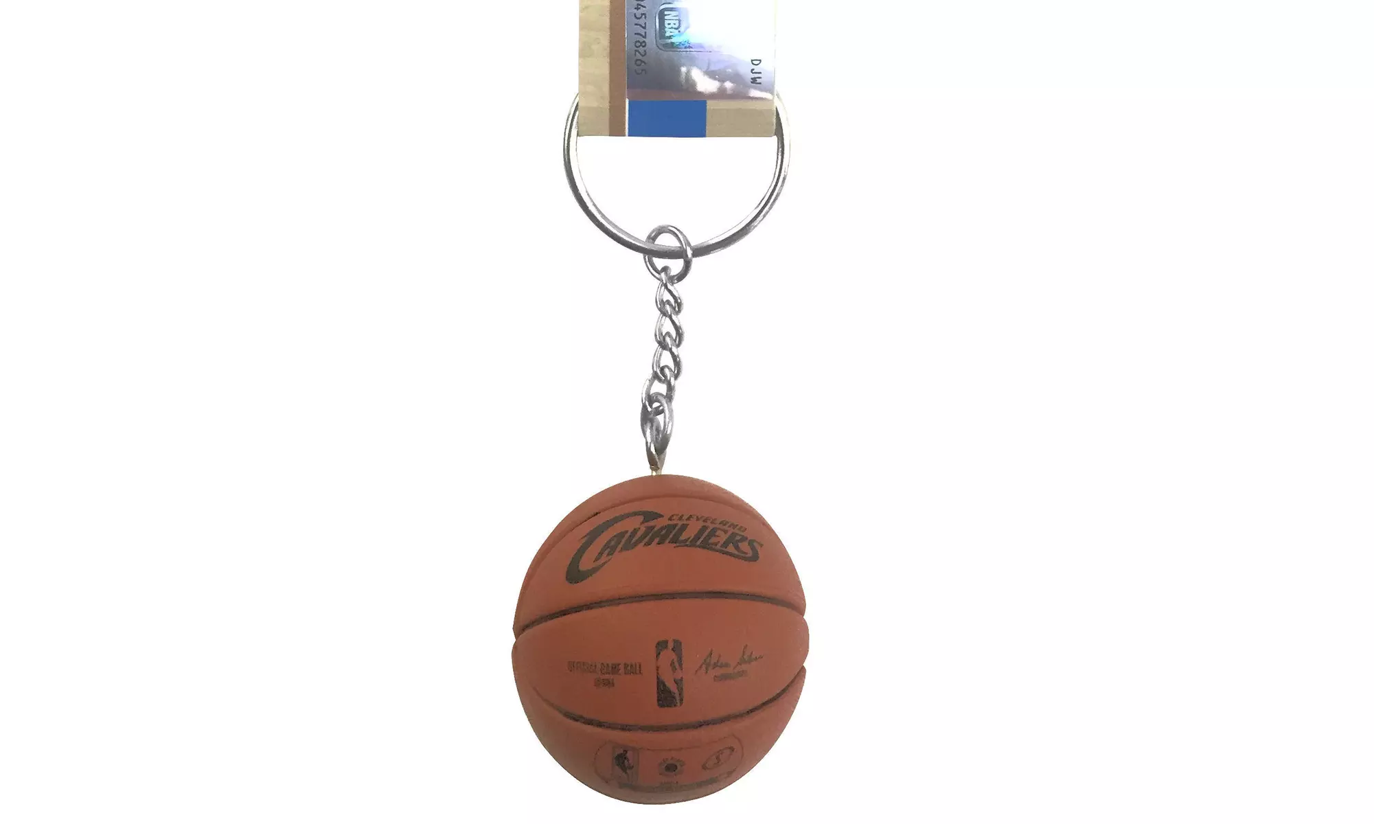 Mini Basketball Keychain Spalding NBA - Primary Image