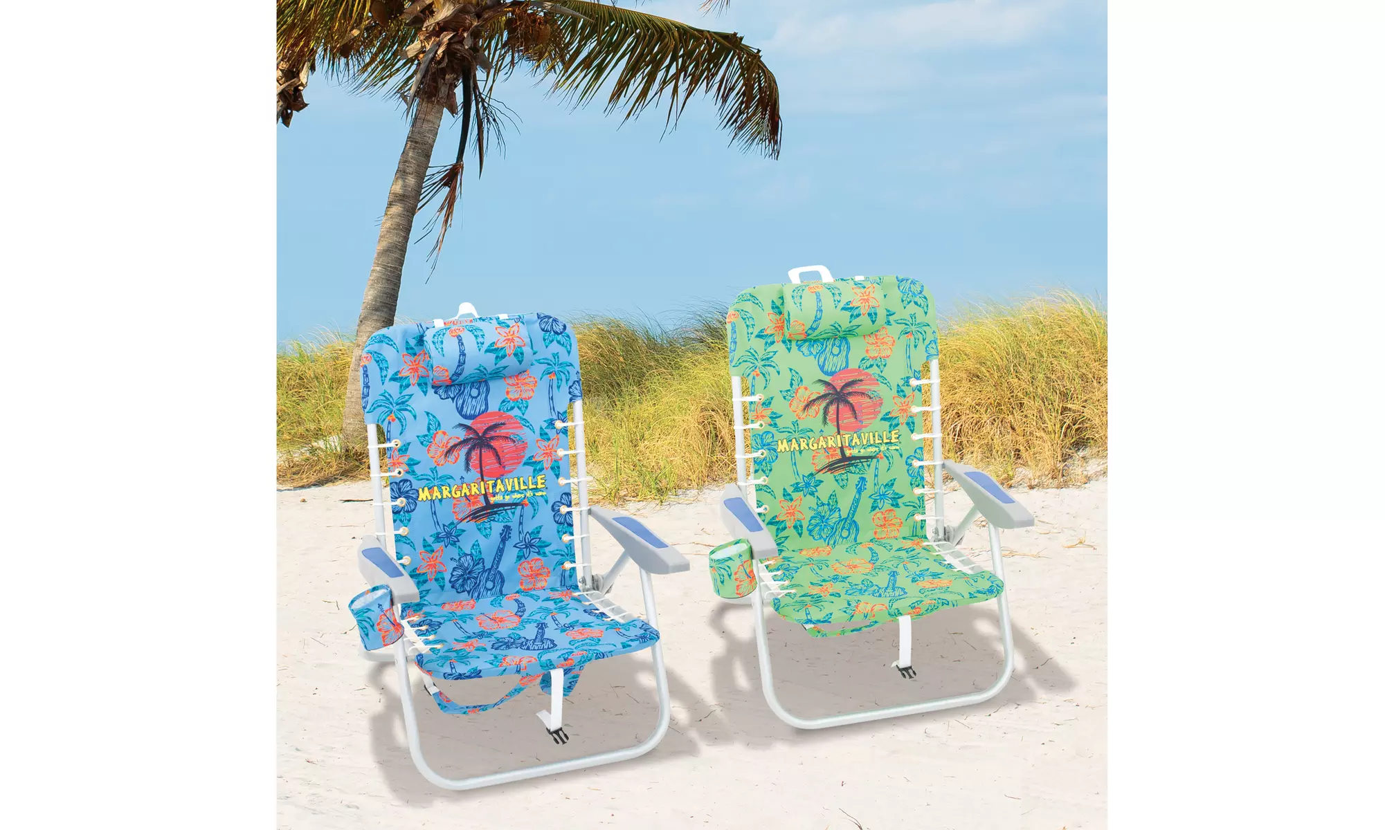 Margaritaville Lace-Up Backpack Beach Chair - Second Medium