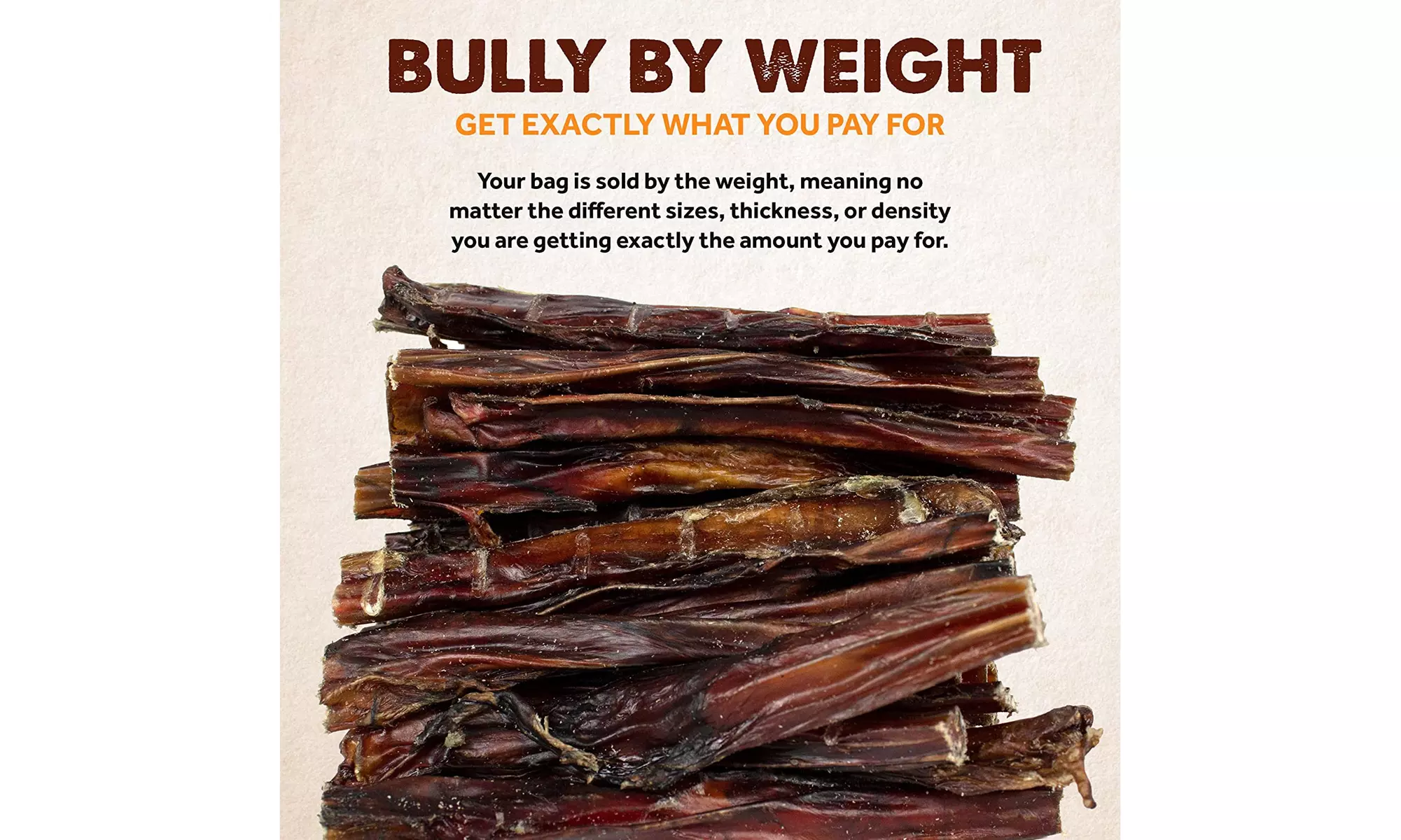 6", 12" and 4-5" USA Bully Sticks Dog Chew Treats, All Natural, Odorless - Primary Image