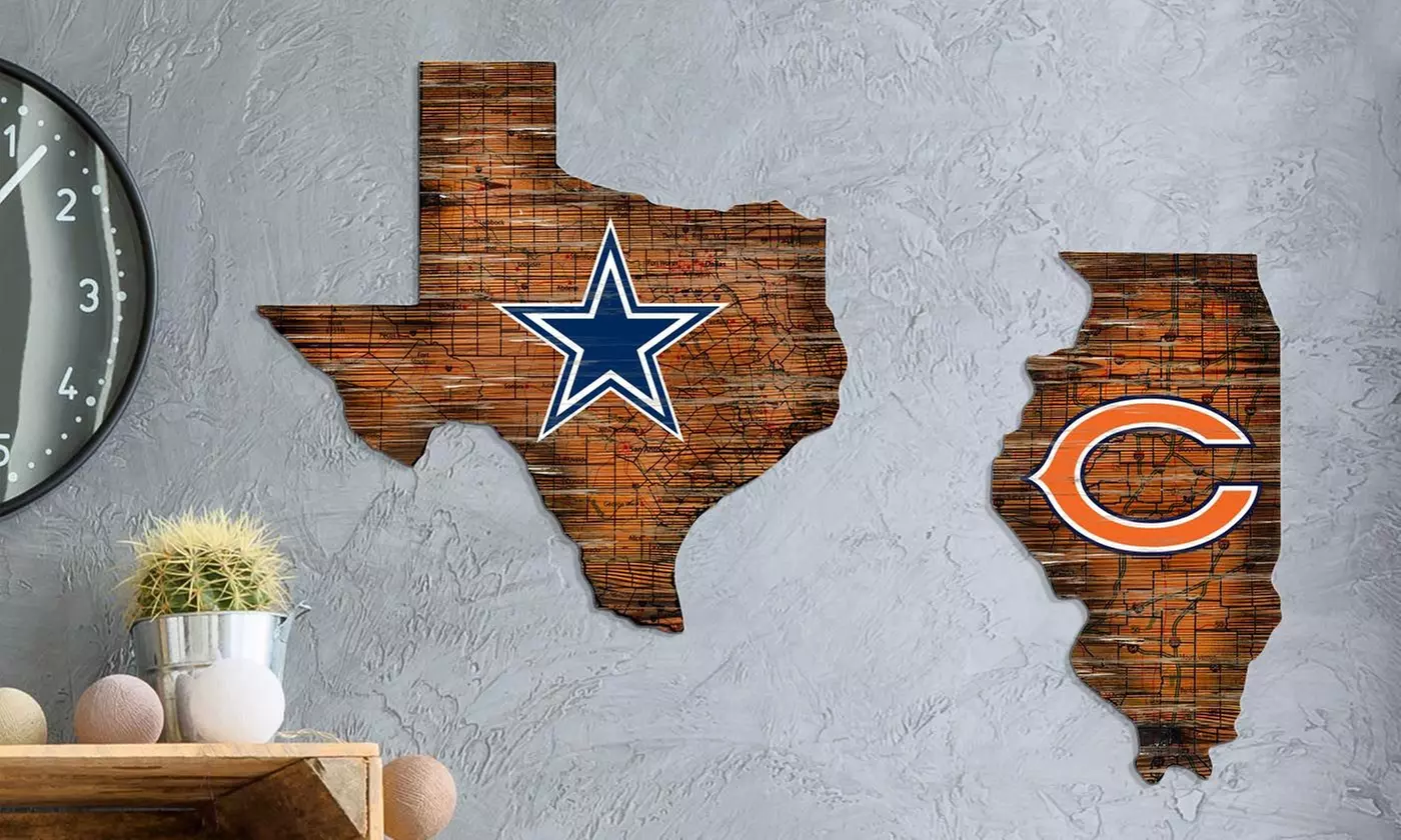 Fan Creations NFL Mini Roadmap Sign - Primary Image