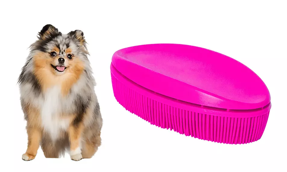Unique Lint Removal Pet Brush Perfect For Pet Grooming  - Second Medium