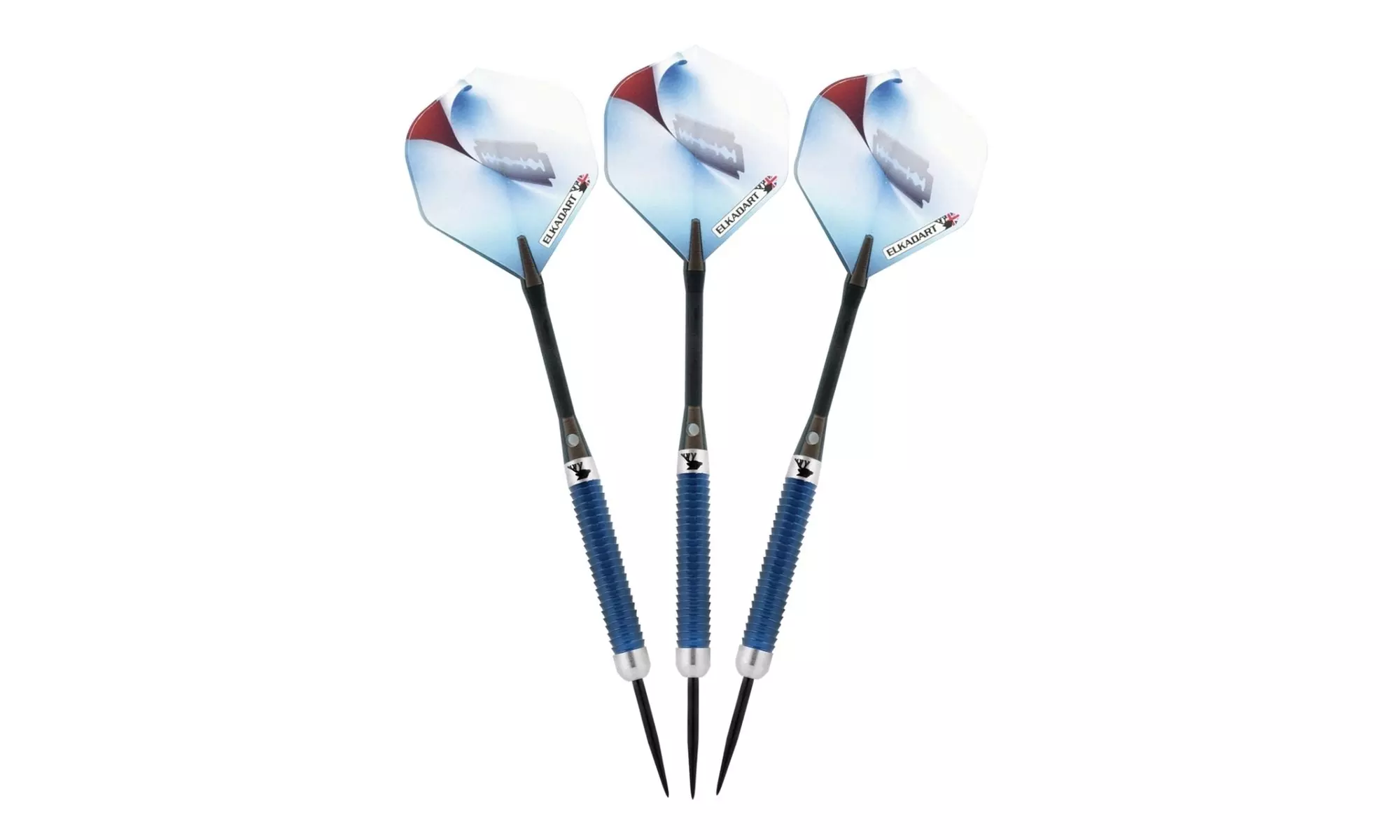 Elkadart 23-3428-21 Razor Steel Tip Darts Multi-Color - 21 g - Second Medium