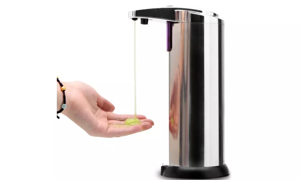 Motion-Activated Stainless Steel Soap Dispenser - Second Medium