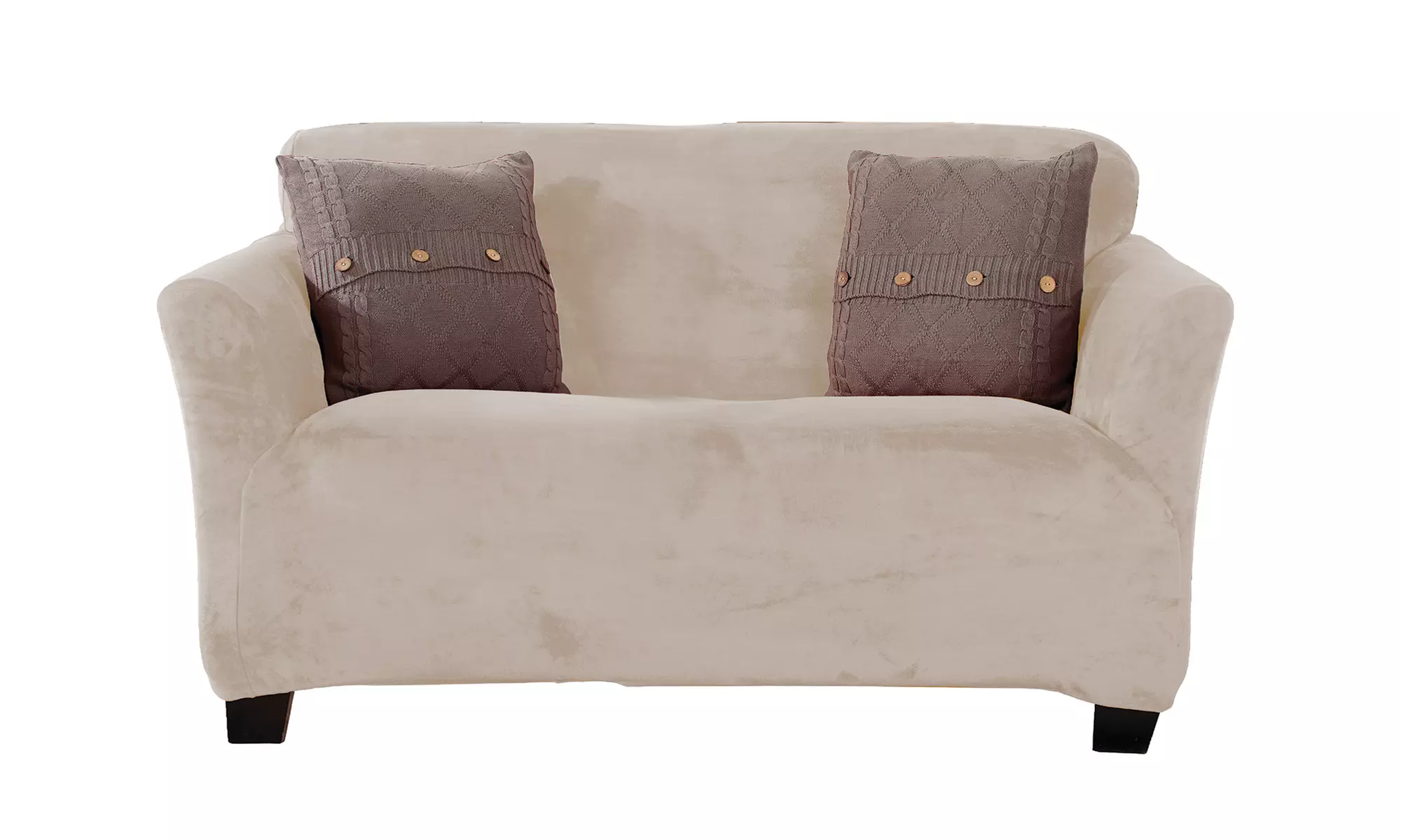 FreshFolds Plush Stretch Sofa Cover 