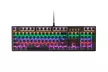 Monoprice Blackbird Optical Mechanical Gaming Keyboard Red Switch - Second Medium