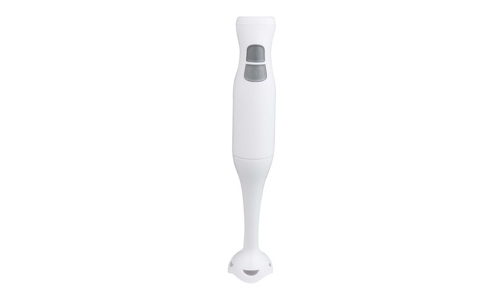 Stainless Steel Blades White Hand Blender